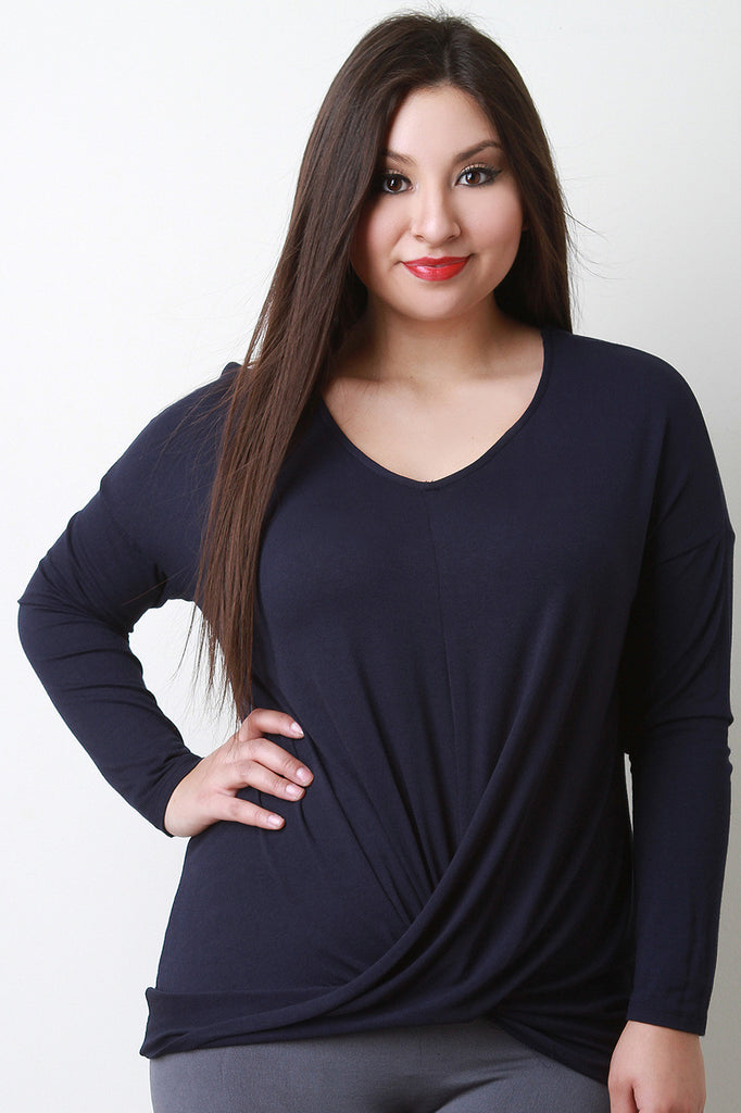 Twist Drape Top