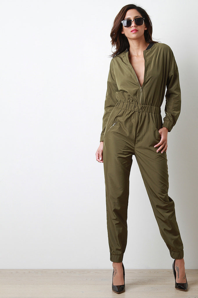 Top Gun Zip-Up Jumpsuit