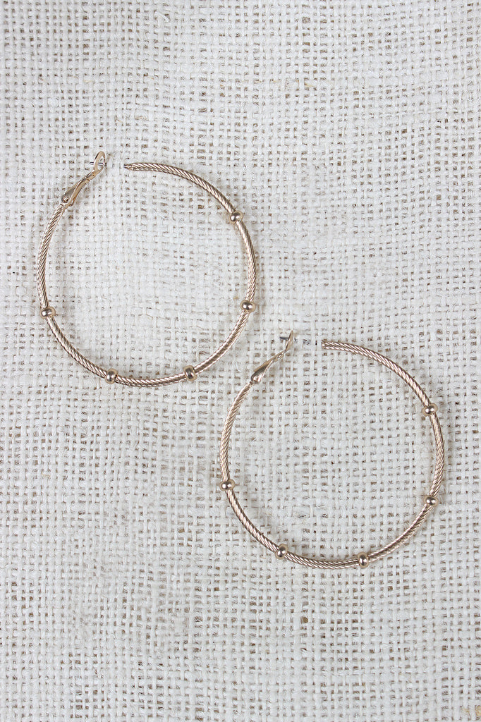 Twisted Boho Hoops