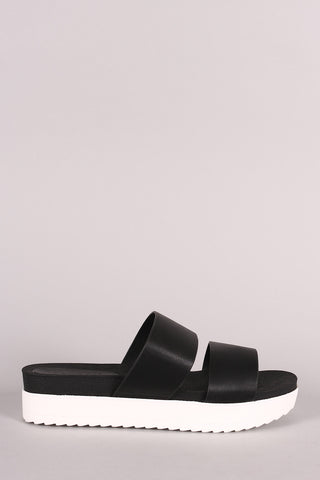 Python Toe Ring Lace-Up Gladiator Flat Sandal