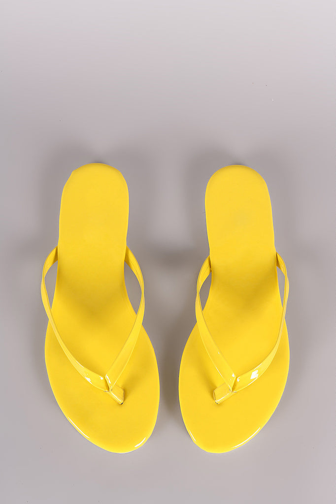 Liliana Simple Thong Slip On Flat Sandal