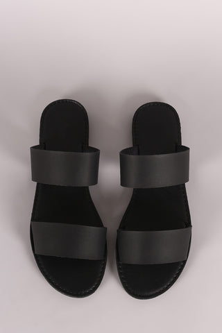 Python Toe Ring Lace-Up Gladiator Flat Sandal