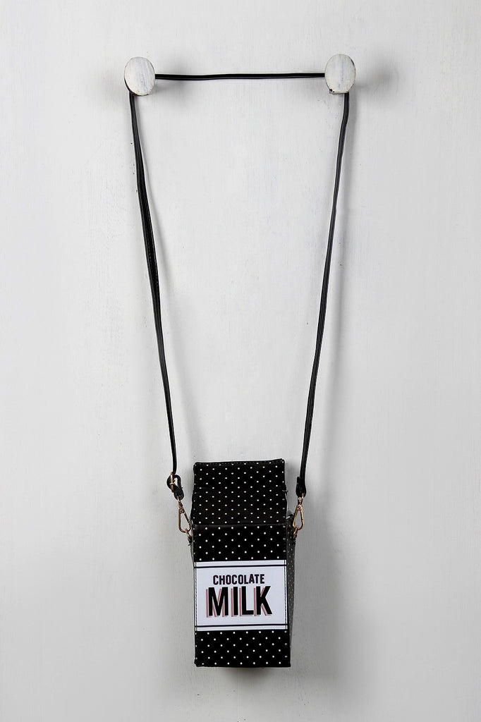 Chocolate Milk Carton Bag
