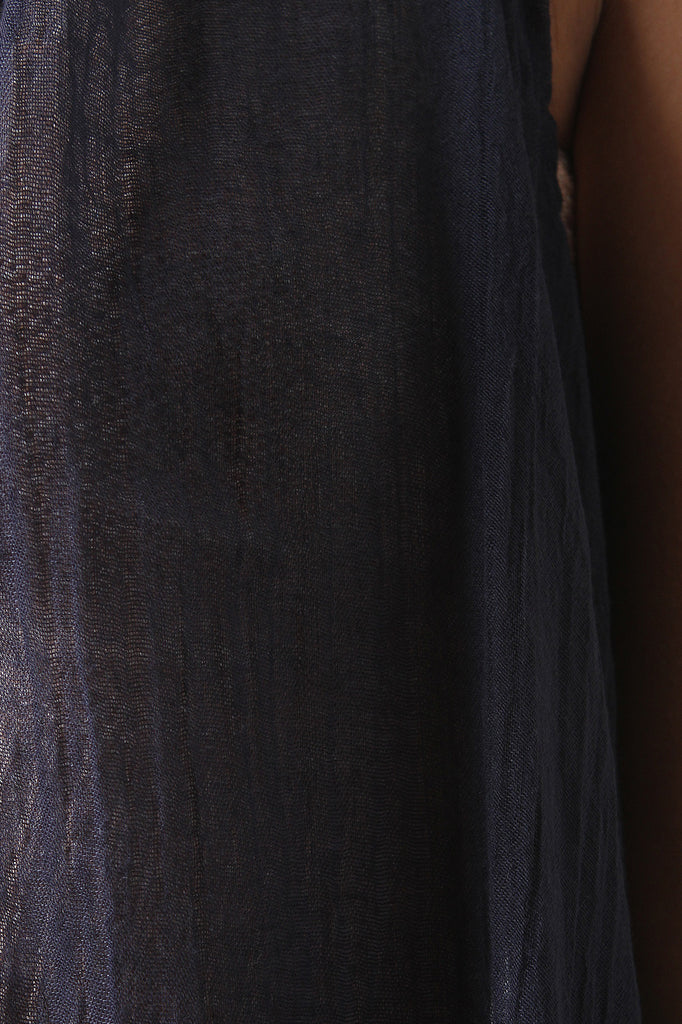 Woven Crochet Trimmed Open Front Cardigan