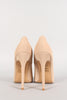 Shoe Republic Nubuck Pointy Toe Stiletto Pump