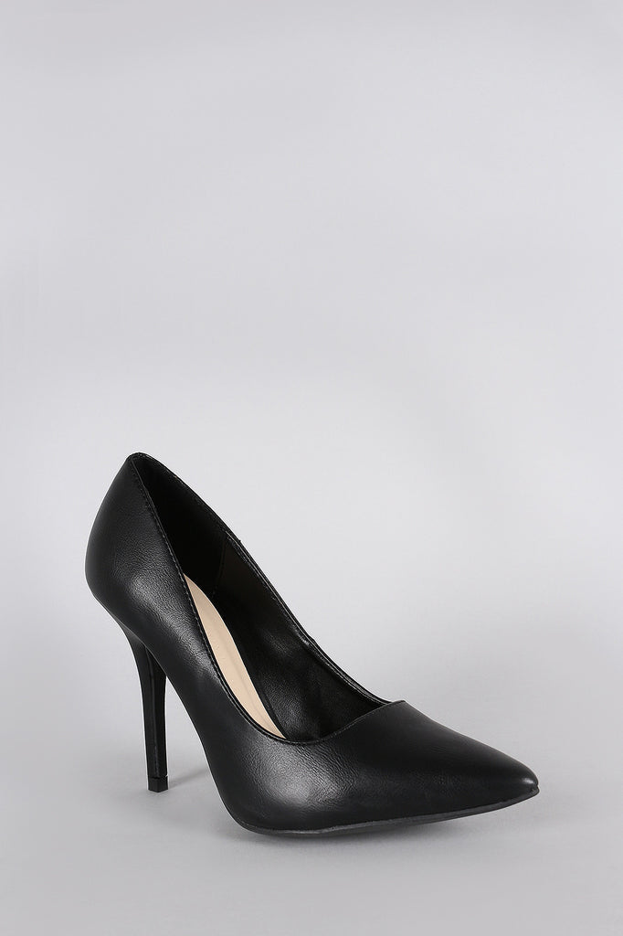 Wild Diva Lounge Pointy Toe Stiletto Pump