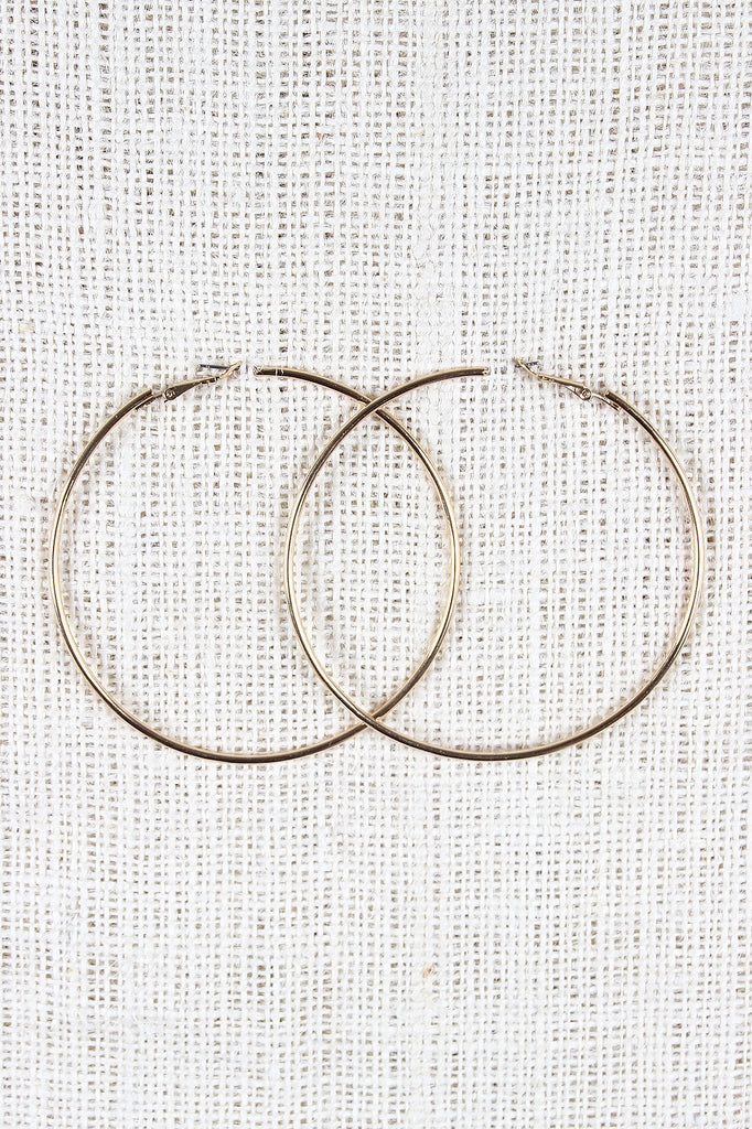 Large Hoop Earrings