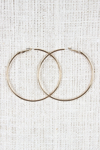 Large Hoop Earrings