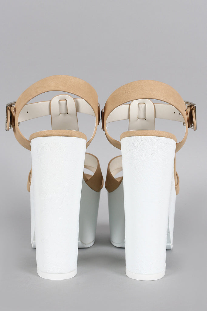 Speed Limit 98 Summer Chunky Platform Heel