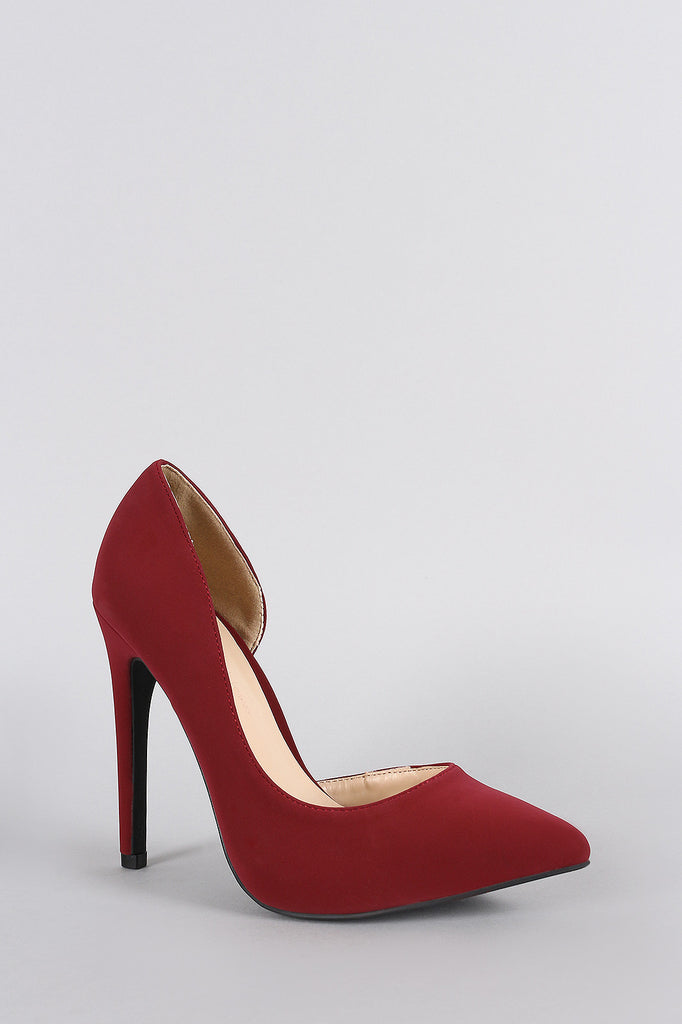 Wild Diva Lounge Pointy Toe Dorsay Pump