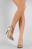 Glitter Pointy Toe Single Sole Stiletto Pump