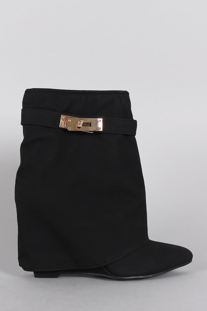 Twist-Lock Fold Down Shaft Wedge Booties