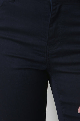 Navy Taper Cut Denim Jeans