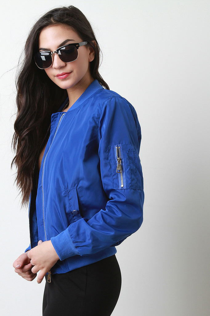 Windbreaker Bomber Jacket