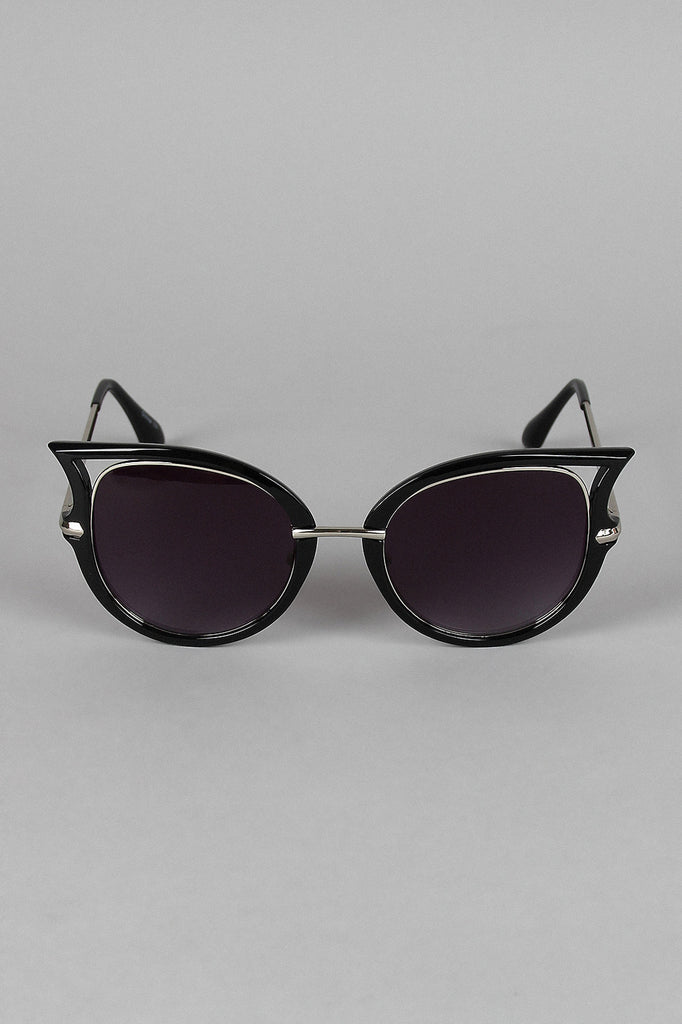 Cut Out Cat Eye Sunglasses