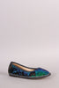 Liliana Hologram Sequin Slip On Ballet Flat