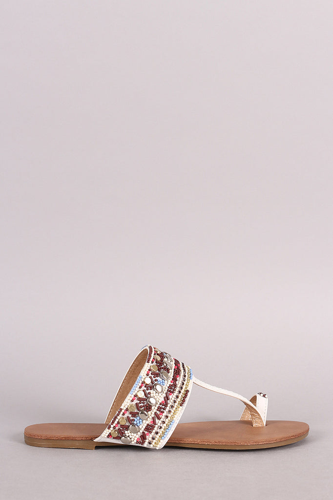 Sprinkles Toe Ring Flat Sandal