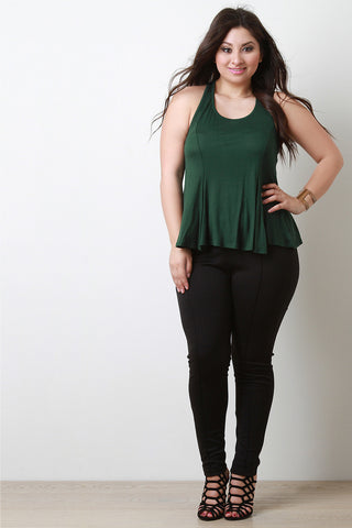 Cutout Racerback Top