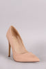 Suede Pointy Toe Stiletto Pump