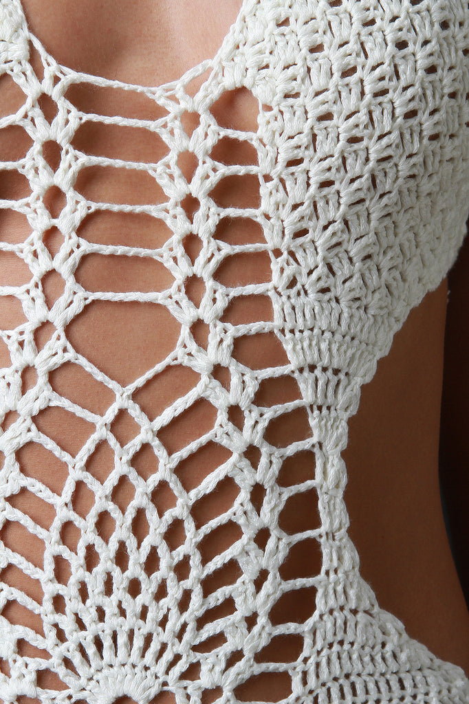 Halter Crochet Monokini