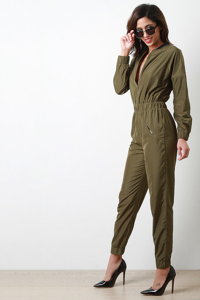 Top Gun Zip-Up Jumpsuit