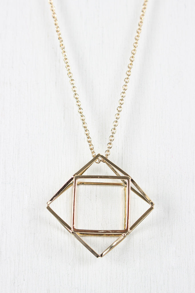 Geo Layering Necklace