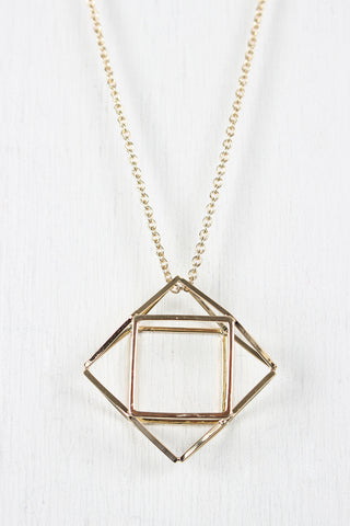 Geo Layering Necklace