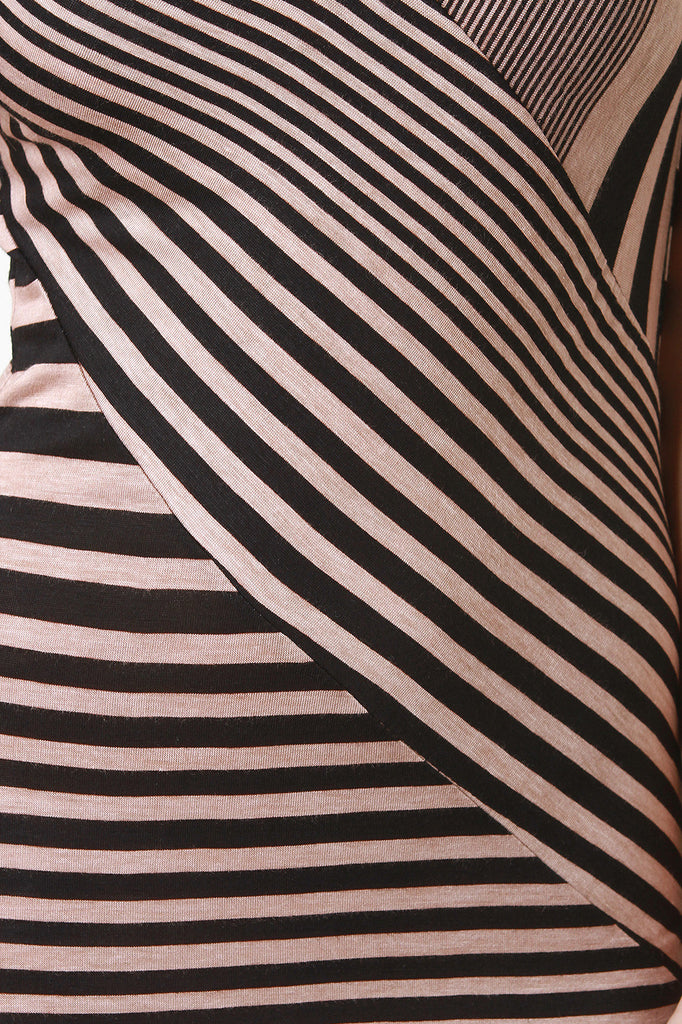 Stripes On Stripes Midi Dress