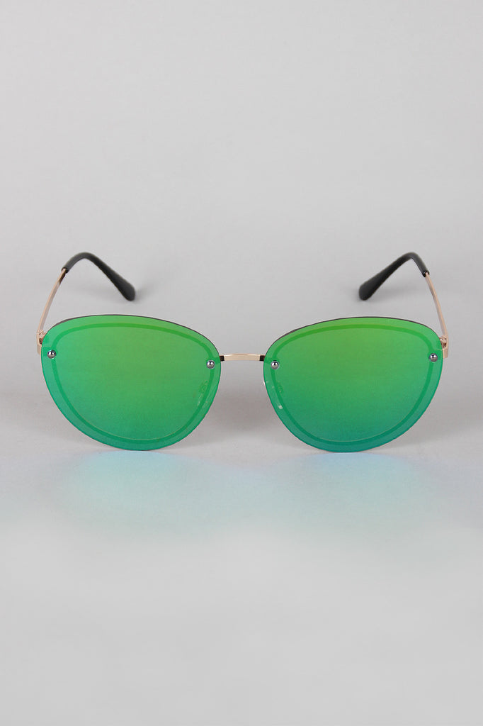 Back Rimmed Sport Sunglasses