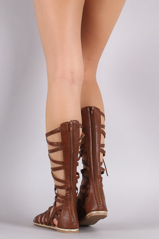 Liliana Angle Straps Gladiator Sandal