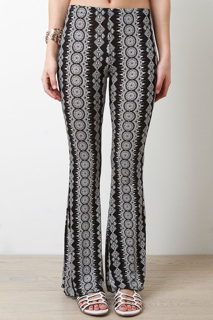 African Print Flared Pants