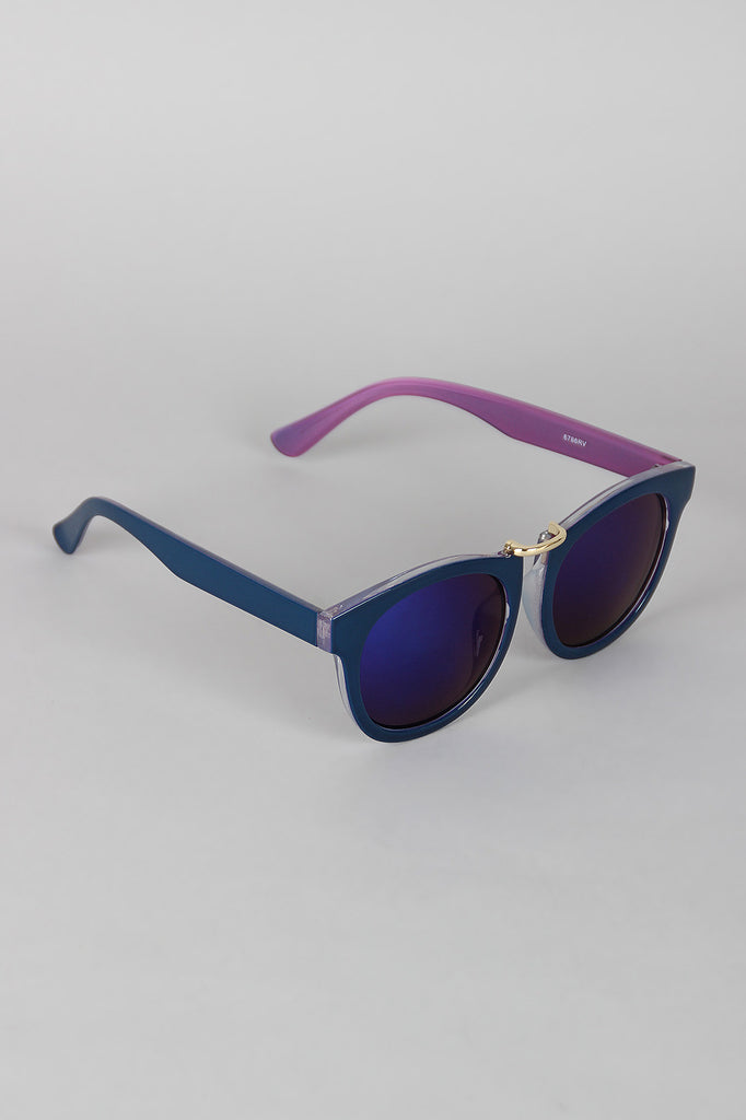 Two Tone Retro Vibe Sunglasses