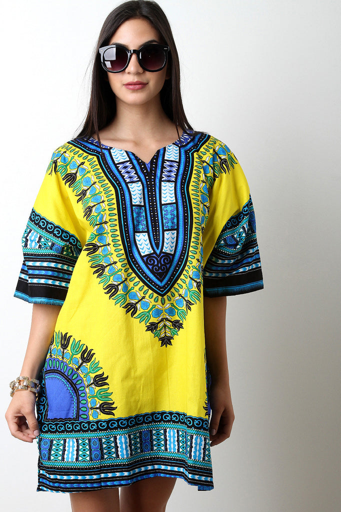 African Dashiki Long Top