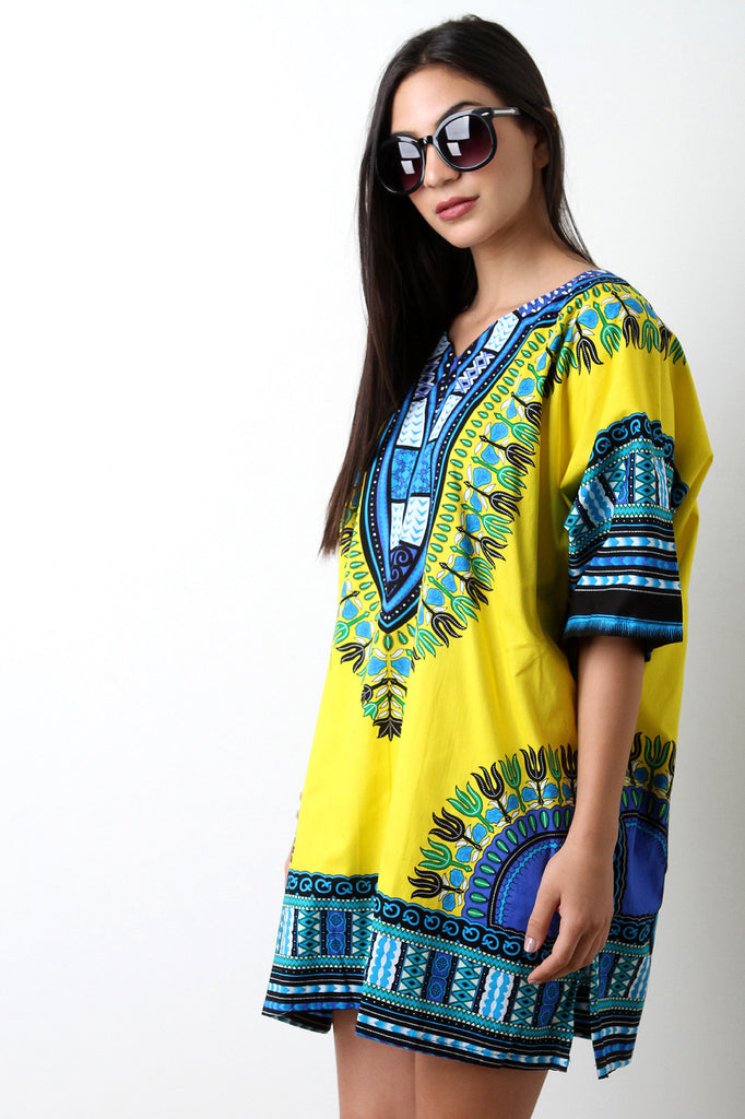 African Dashiki Long Top