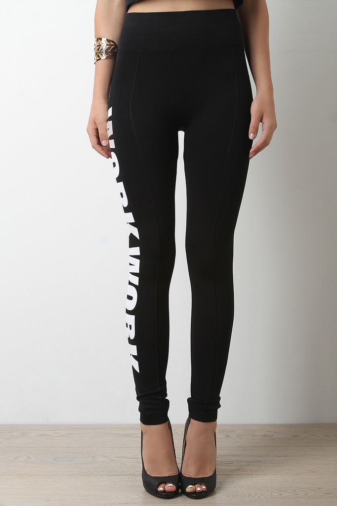 WORK WORK High Waist Leggings